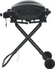 vidaXL Gasgrill Tragbar mit Kochzone Schwarz Produktbild-Vorschau 1