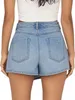 ONLY Trendige Shorts Denim Minirock-Style Knopfleiste Produktbild-Vorschau 16