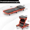 COSTWAY 2in1 Rollbrett Werkstatt, Montagerollbrett mit 6 Produktbild-Vorschau 3