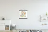 MuchoWow® Textilposter Gemüse - Obst - Minimalismus 40x40 Produktbild-Vorschau 2