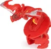 A red Bakugan toy in its transformed state, shown against a white background. Náhľad obrázku produktu