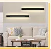 ZMH Applique LED per interni nero bianco caldo 60 cm 20 W Anteprima dell’immagine prodotto 7