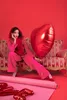 Coeur en feuille rouge 45cm - Le ballon parfait pour vos Voir les images du produit 5