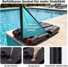 COSTWAY LED Basketballkorb mit Rollen, Ständer, 115-144 cm, Produktbild-Vorschau 7