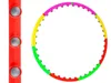 Massage-Hula-Hoop mit Massagebällen – Fitness-Hula-Hoop für Produktbild-Vorschau 2