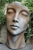 Bellissimo viso femminile in gesso con effetto ruggine, Anteprima dell’immagine prodotto 2