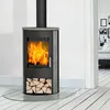 Fireplace Zaria, Freistehende Feuerstelle, Geschlossen, Produktbild-Vorschau 3