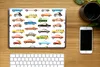 MuchoWow® Laptop Aufkleber Sticker Cover Muster - Auto - Produktbild-Vorschau 2