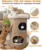 3-stöckige Kratztonne XL für Katzen bis 20 kg, mit 2 Produktbild-Vorschau 4