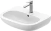 Duravit D-Code Waschtisch, mit Hahnloch und Überlauf, 600 × Produktbild-Vorschau 4
