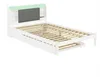 Massivholzbett mit RGB LED-Streifen, Stauraum, Lattenrost, Produktbild-Vorschau 11