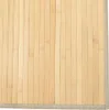 vidaXL Koberec obdĺžnikový svetlý prírodný 80x200 cm Bambus Náhľad obrázku produktu 6