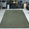 Hochflor-Teppich in starkem Dunkelgrün Größe - 240 x 340 cm Produktbild-Vorschau 1