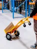 Chariot de transport Mega-M 2 en 1 250 kg jaune Voir les images du produit 14