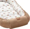 Baby Bear Musselin & Toffee Soft Velvet Baby nest Kokon XXL Produktbild-Vorschau 3