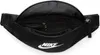 An open black Nike fanny pack with the Nike logo visible. Náhled obrázku produktu