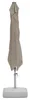 A closed umbrella on a stand, viewed from the side. Produktbild-Vorschau