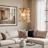 Tribesigns Moderne gouden kroonluchter, hanglamp met Productafbeelding-voorbeeld 5