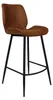 Bronx71 Barhocker Leder Barrel cognac 69 cm Produktbild-Vorschau 13