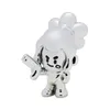 A shiny silver figurine of a cartoon character. Produktbild-Vorschau