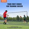 VEVOR Football Rebounder Kickback Tor Rebond 366x121cm Voir les images du produit 7