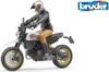 Bruder 63051 - Scrambler Ducati Desert Sled en Bestuurder Anteprima dell’immagine prodotto 10