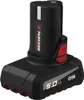A black and red battery pack for a power tool, shown from a slight angle against a white background. Produktbild-Vorschau
