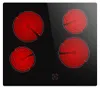 PKM EHS4IX, Halogen, 4 Zone(n), Glaskeramik, Schwarz, Produktbild-Vorschau 8