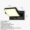 Oświetlenie zewnętrzne LED montowane na ścianie, z Podgląd zdjęcia produktu 8