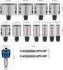 PRO Multi Material PC Plus Lochsägen-Set, 20, 68, 76 mm, Produktbild-Vorschau 2