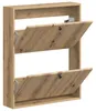 vidaXL Armadietto a muro per scarpe BREDA, 71 x 17 x 86 cm, Anteprima dell’immagine prodotto 2