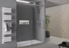 Nischendusche mit Schiebetür Soft-Close DX906 FLEX Chrom - Produktbild-Vorschau 1