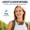 Nackenventilator mit USB-C, freihändiger tragbarer Produktbild-Vorschau 5