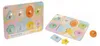 Puzzle/gioco di incastri con forme geometriche su tavola in Anteprima dell’immagine prodotto 3