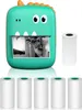 Mini-Drucker, Thermodrucker, 200 dpi Bluetooth Fotodrucker Produktbild-Vorschau 1