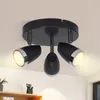 ZMH Reflektor sufitowy LED nowoczesny okrągły 3 płomienie Podgląd zdjęcia produktu 1
