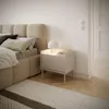 Selsey Tovi - Nachttisch 1-türig, 50 cm, Kaschmirgrau / Produktbild-Vorschau 3