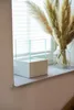 VIVANNO Windlicht Fiberglas CANDELITA Rechteckig, Weiß matt Produktbild-Vorschau 6