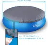Summer Waves Poolabdeckung 366 cm - runde graue Produktbild-Vorschau 2