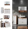Badmöbel-Set Vicco Irma Weiß Hochglanz/Goldkraft Eiche 3 Produktbild-Vorschau 2