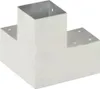 vidaXL Post Connector Y-Form Pozinkovaný kov 91 x 91 mm Náhľad obrázku produktu 2