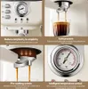 Espresso-Kaffeemaschine, 20 Bar, Edelstahl-Espressomaschine Produktbild-Vorschau 4