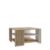 Forte CARDIGAN Couchtisch 80, moderner Sofatisch mit Ablage Produktbild-Vorschau 3