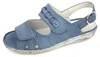 Waldläufer Gerda Largeur H Sandale Bleu Voir les images du produit 55