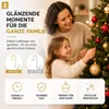 100x ganci per albero in oro e argento gancio palla per Anteprima dell’immagine prodotto 9