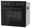 PKM EHS4B Einbauherd Set Backofen schwarz Umluft Produktbild-Vorschau 2