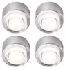4er Set LED Aufbauleuchte, silber, D 4 cm Produktbild-Vorschau 1