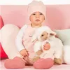Teddy Hermann Agneau Frido, Doudou, peluche, 32 cm, 938545 Voir les images du produit 3