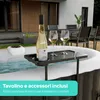 Arebos AR-HE-SPA2OCLH, nero, 650 mm, 22 kg Anteprima dell’immagine prodotto 7