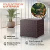 Casaria® Baule da Giardino 318 L Impermeabile 75x75x70cm Anteprima dell’immagine prodotto 5